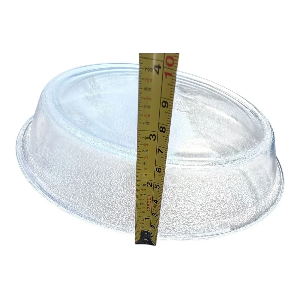 Pyrex Clear Glass Pie Plate 209 9 Inch Round Baking Dish Pan Vintage Kitchenware